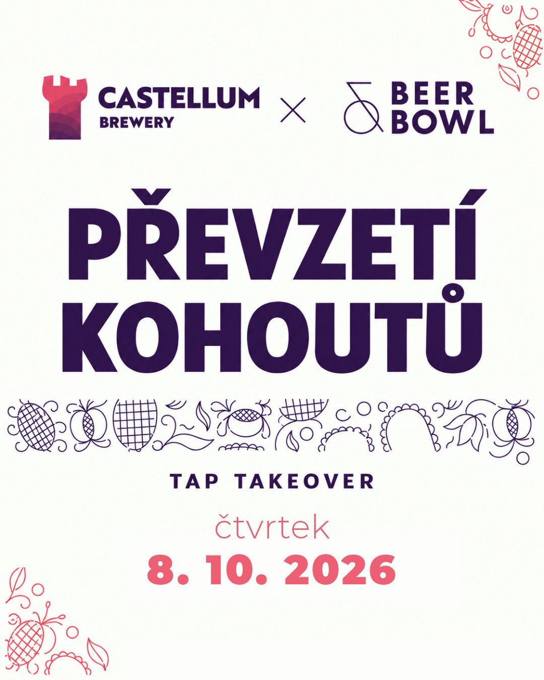Castellum Brewery přebírá kohouty v Beer & Bowl