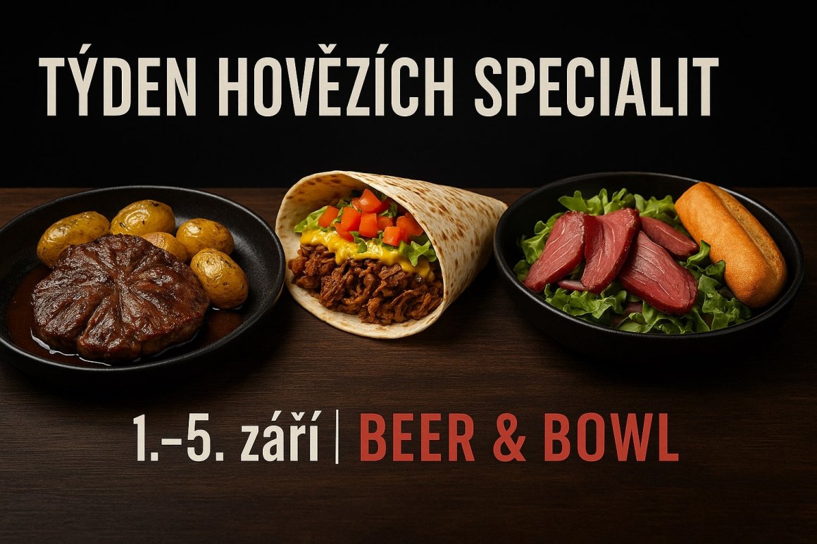 Týdenní menu hovězích specialit